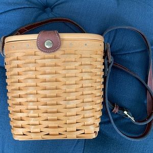 Longaberger Basket purse, large